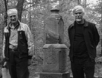 Warren Roberts with John McDowell in Brown County